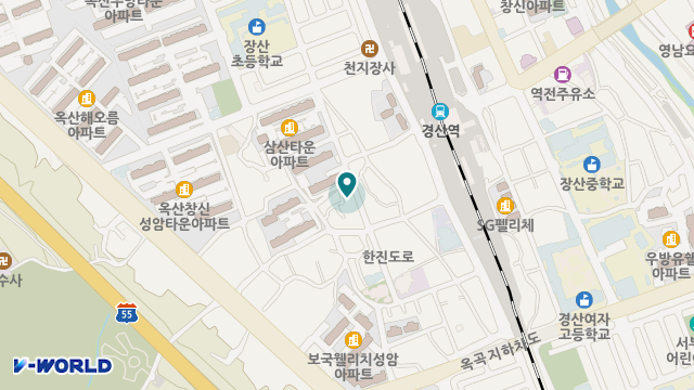 청아주간보호센터 위치 지도
