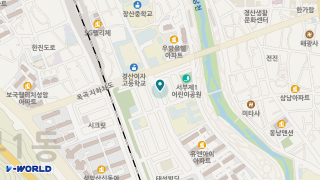무지개재가노인복지센터 위치 지도