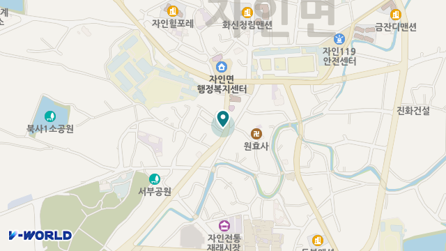 정나눔재가복지센터 위치 지도
