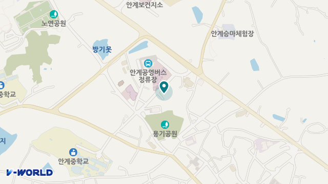 안계노인복지센터 위치 지도