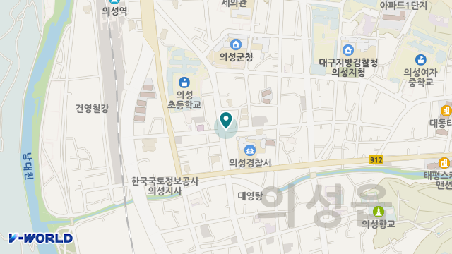 경북 노인복지센터 위치 지도