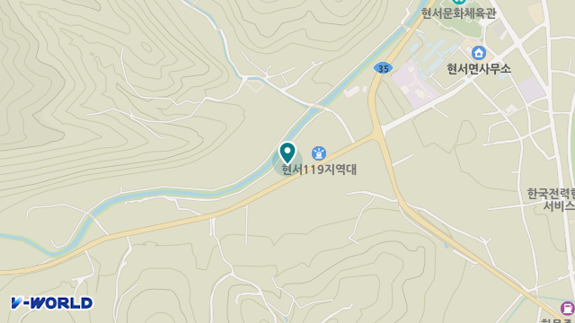 새현서노인복지센터 위치 지도