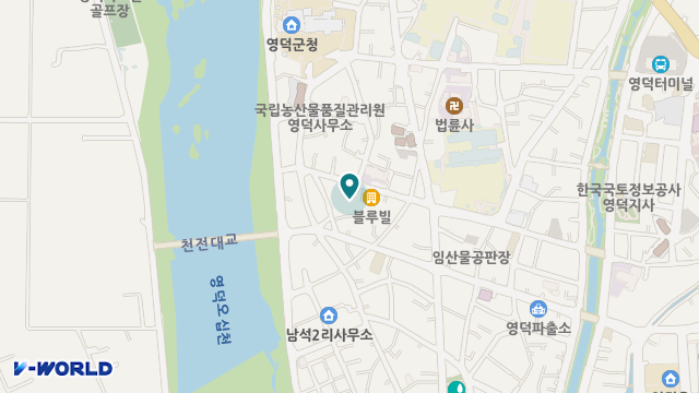 영원노인복지센터 위치 지도