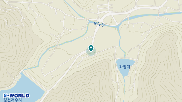 안뜰에 재가장기요양기관 위치 지도