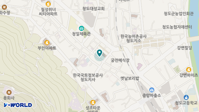 우진노인복지센터 위치 지도