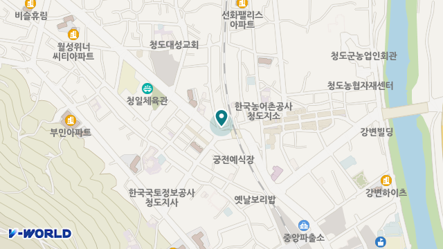 행복노인복지센터 위치 지도