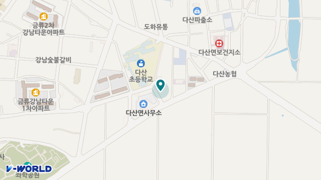다원행복주간보호센터 위치 지도