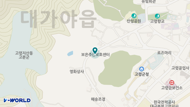 보은주간보호센터 위치 지도