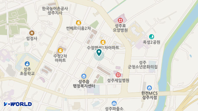 참조은재가복지센터 위치 지도