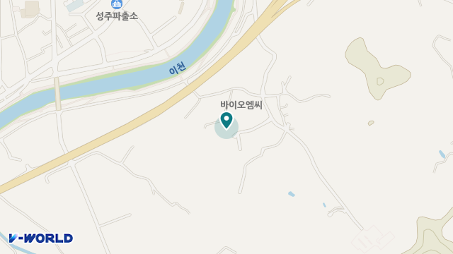 성주해피케어복지센터 위치 지도