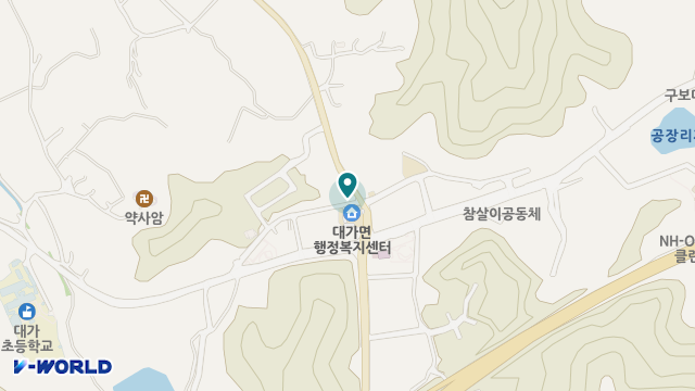 헤아림재가노인복지센터 위치 지도