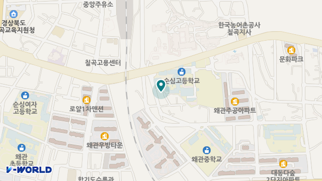 칠곡노인복지센터 위치 지도