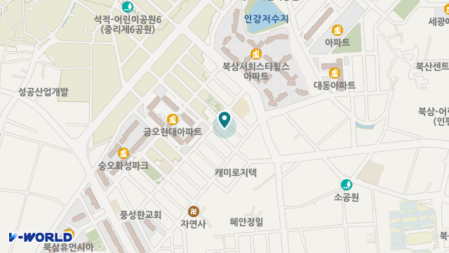 한길재가노인복지센터 위치 지도