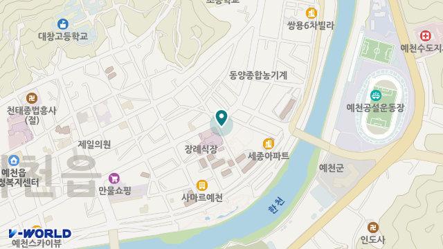 안심재가복지센터 위치 지도