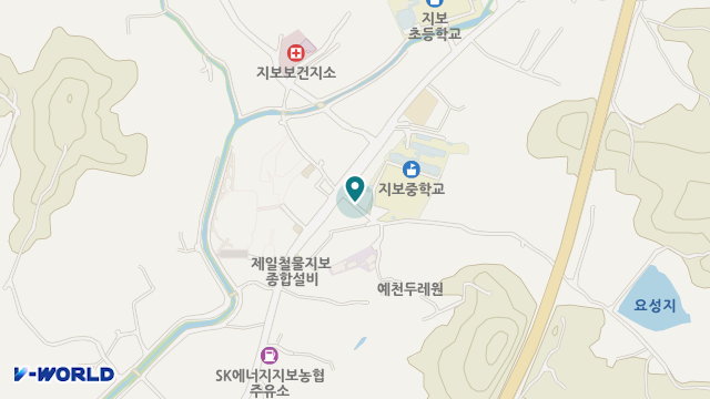 지보재가복지센터 위치 지도
