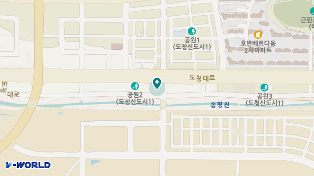 동행재가복지센터 위치 지도