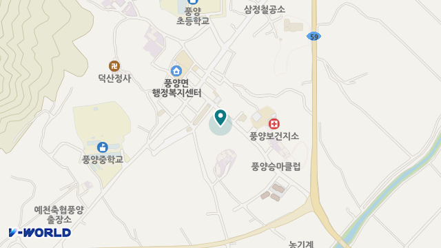 신비의료기 위치 지도