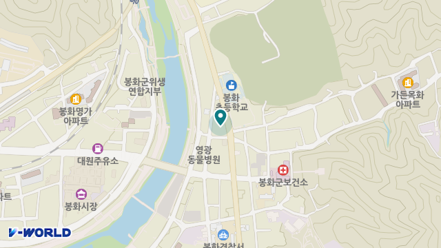 효자재가복지센터 위치 지도
