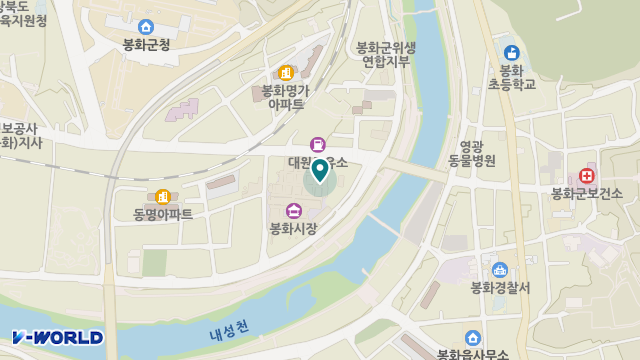 경북사랑방문간호센터 위치 지도