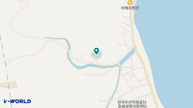 울진군노인요양원 재가노인복지시설 위치 지도