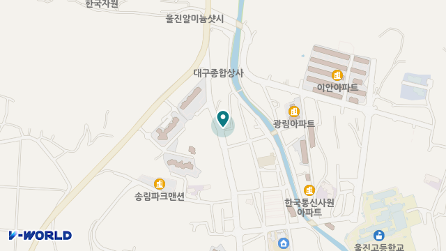 행복재가복지센터 위치 지도