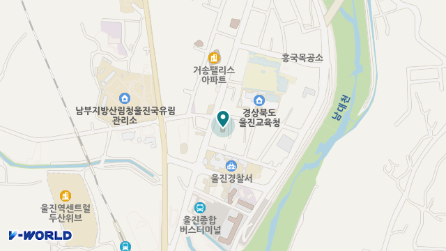 울진도우리사회적협동조합 위치 지도
