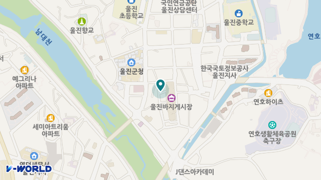울진나눔의료기 위치 지도