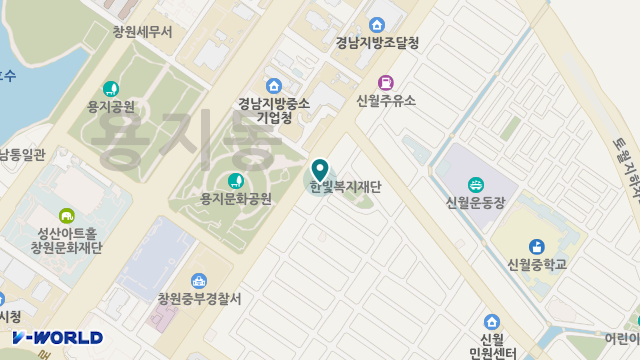 한빛노인복지센터 위치 지도