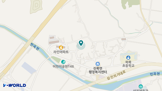 남가람 노인 통합지원센터 위치 지도