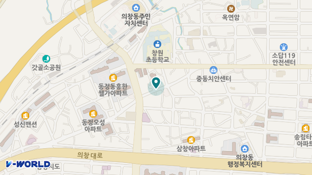 우리복지의료기 위치 지도