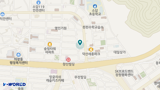 보은복지주간보호센터 위치 지도