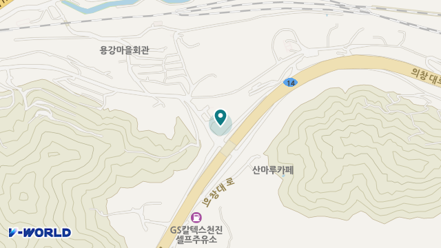 다안재가복지센터 위치 지도