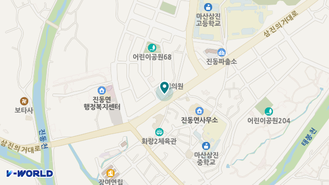 진동 진(眞)이 재가노인복지센터 위치 지도