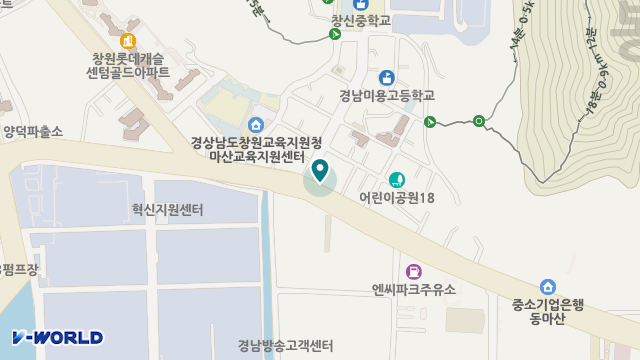 해피케어노인주간보호센터 위치 지도