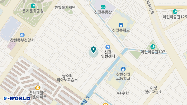 아름다운재가복지센터 위치 지도