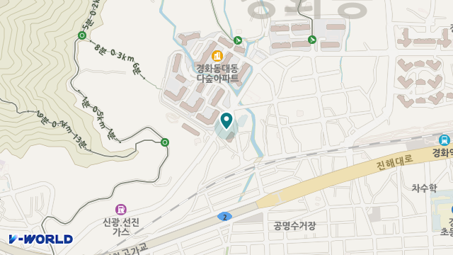 장복데이케어센터 위치 지도