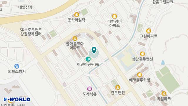 해오름재가노인복지센터 위치 지도