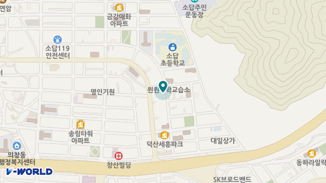 세종메디 위치 지도