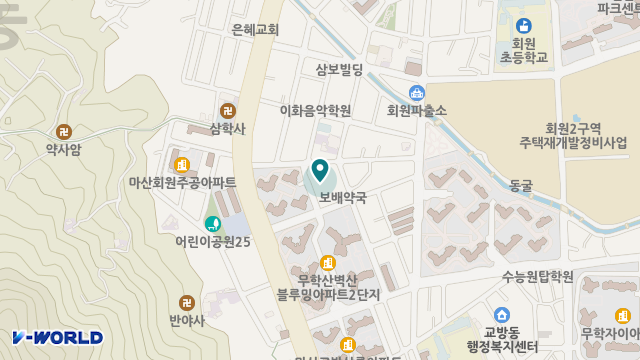 동행재가복지센터 위치 지도