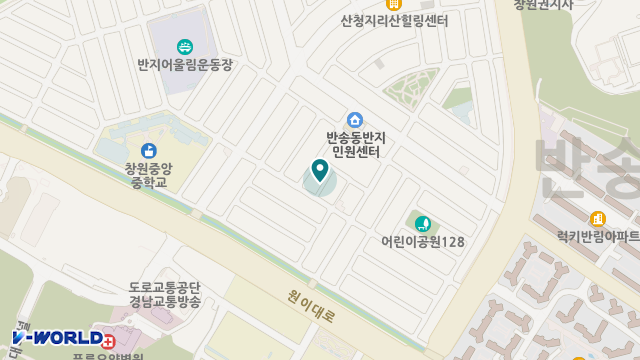반지주야간보호센터 위치 지도