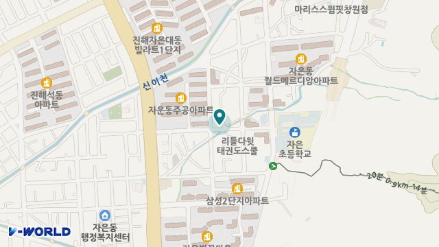 나래재가복지센터 위치 지도