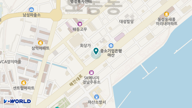 가고파통합노인복지센터 위치 지도