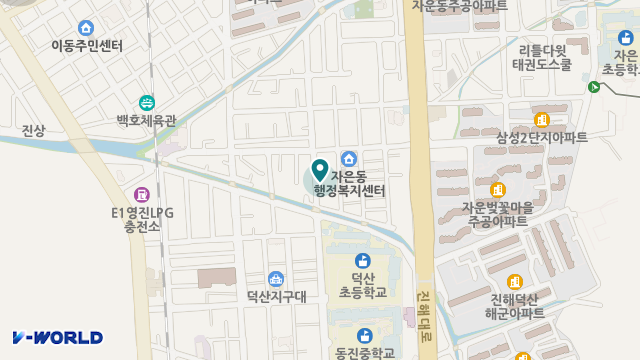 바른재가복지센터 위치 지도