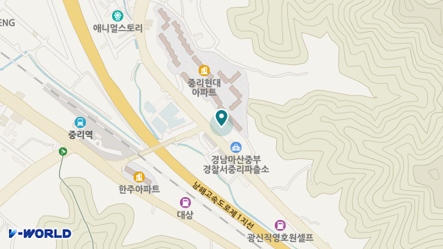 동의재가복지센터 위치 지도