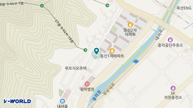 늘채움재가복지센터 위치 지도