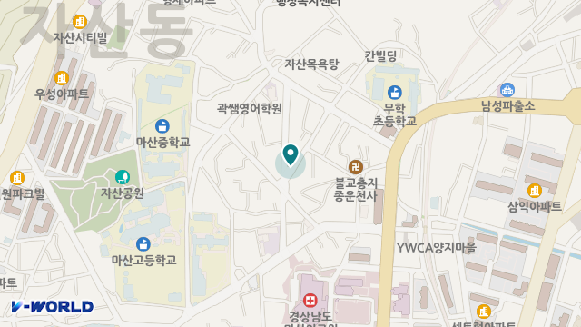 만소재가복지센터 위치 지도