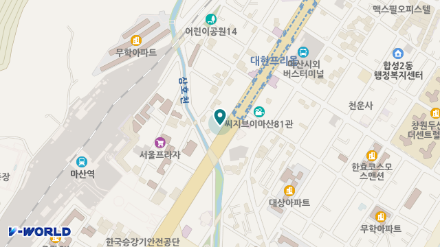 미래힐링주간보호센터 위치 지도