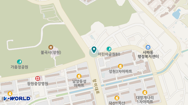 경남재가노인복지센터 위치 지도