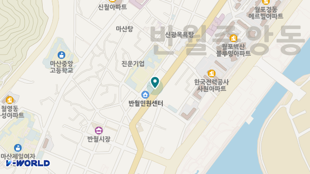 바른재가노인복지센터 위치 지도