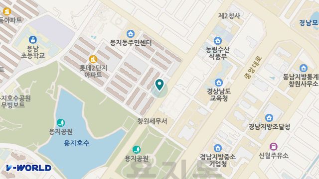 창원나래재가복지센터 위치 지도